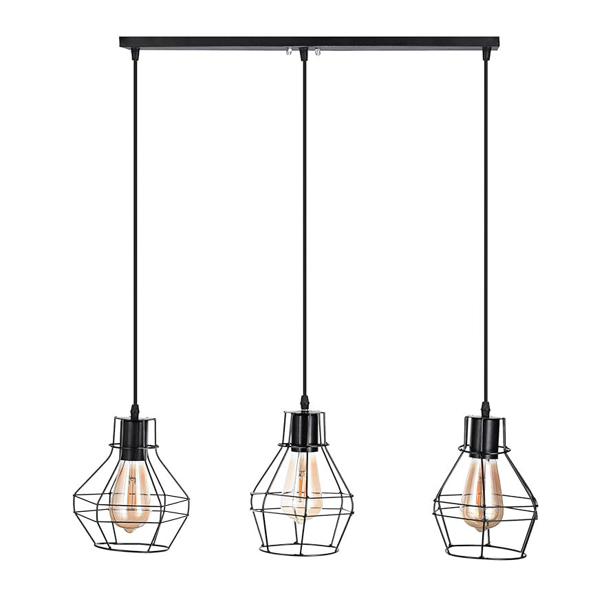 Triple ceiling light - 50x50cm - LSQ359