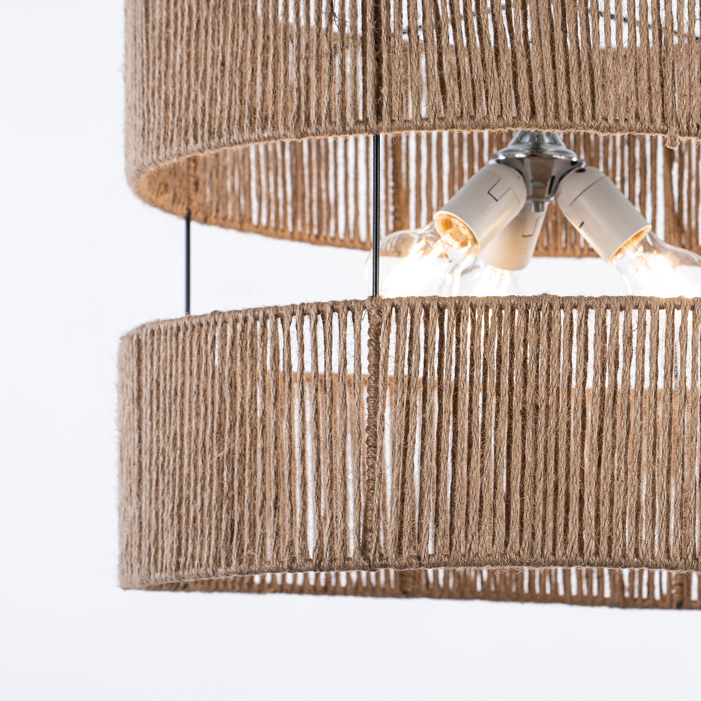 نجفة خيوط خيش 40×50سم - TBS549