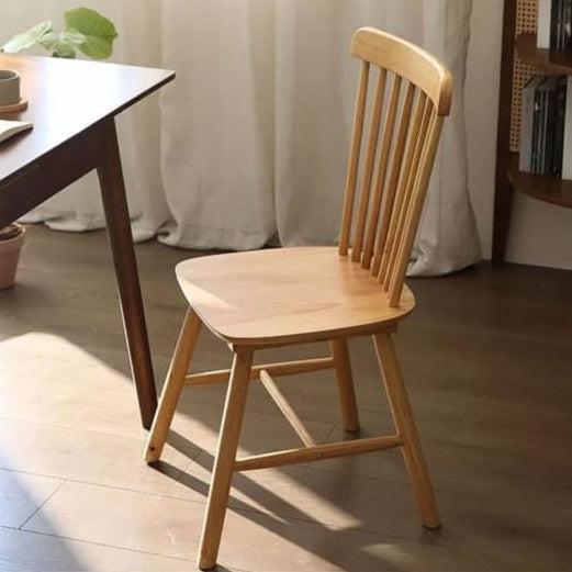 كرسي خارجي خشب زان 90×50سم - OUR119