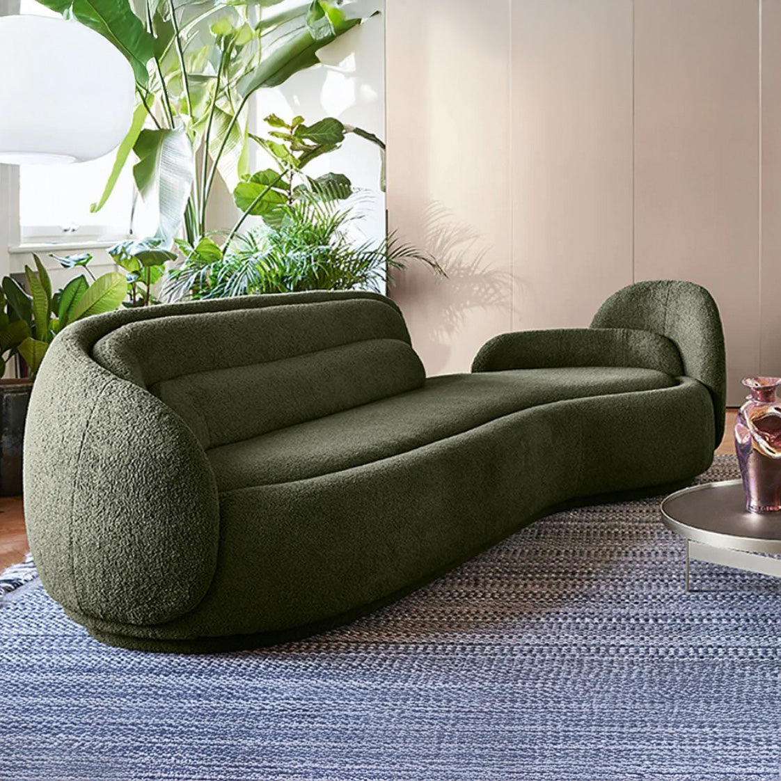 Beech wood sofa 210 x 85 cm - HMS28 – Chic Homz