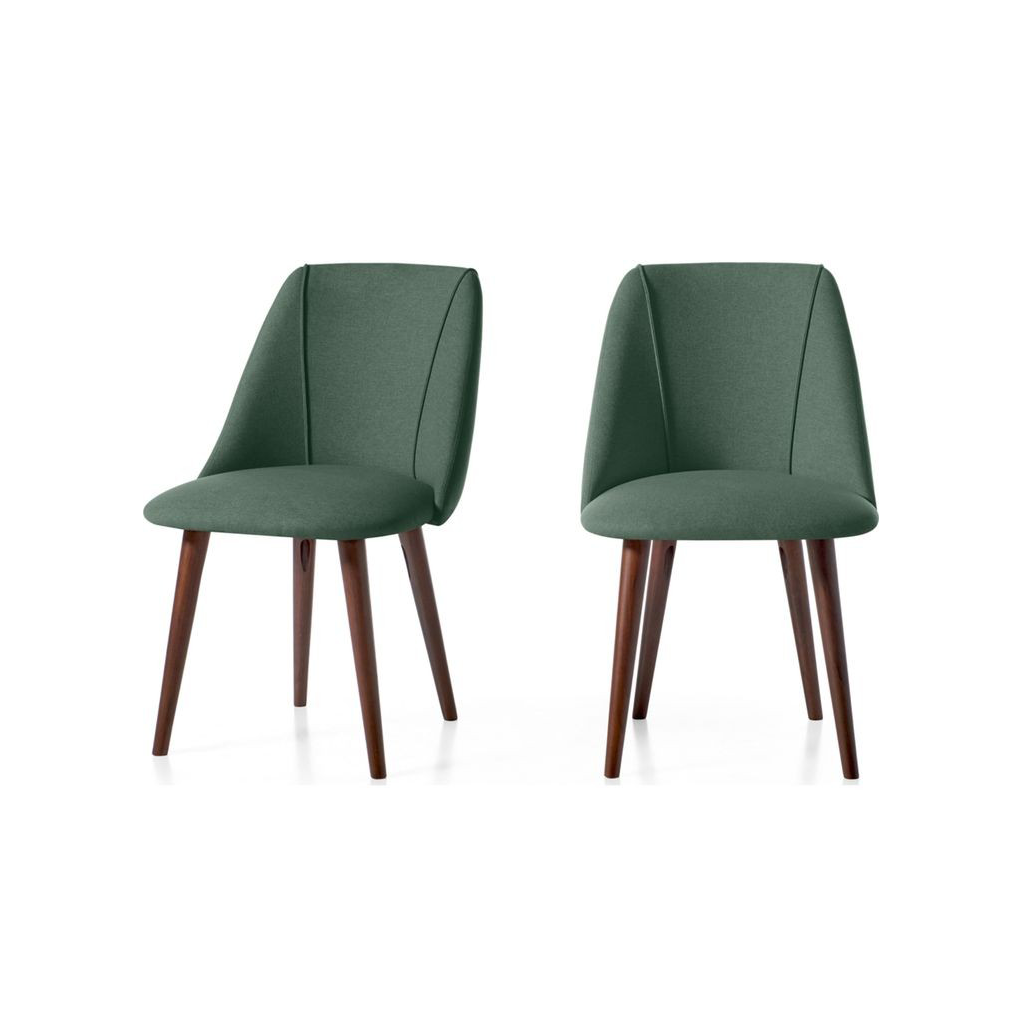 Beech wood dining chair - 2 pieces, 50 x 45 cm - SAM224