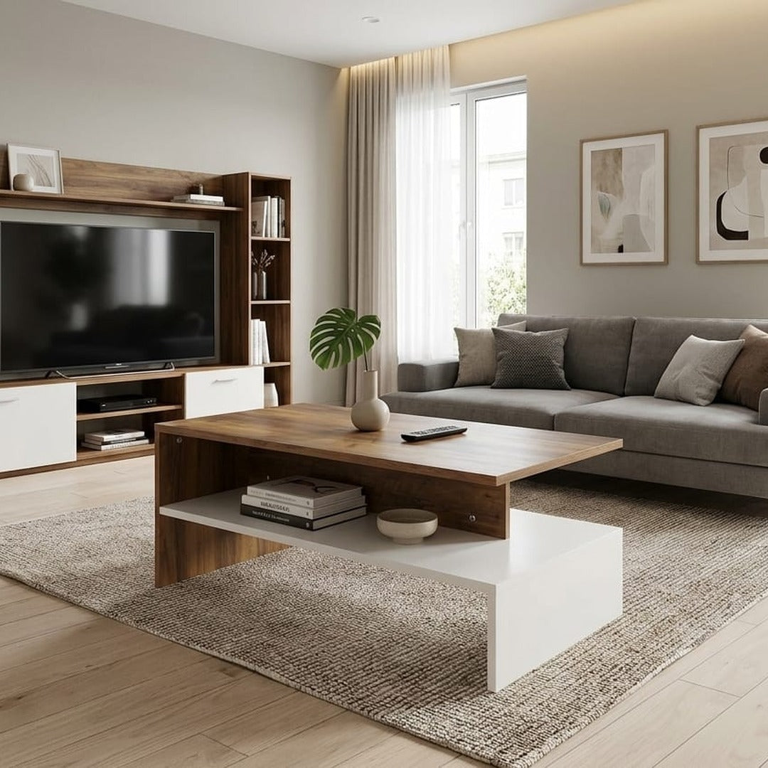 TIU23 - ترابيزة قهوة 100×60 سم