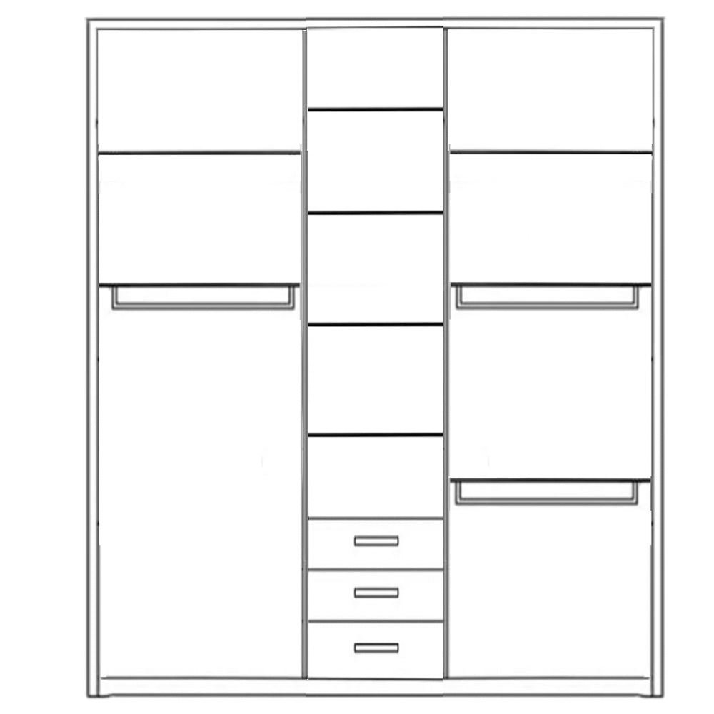 Cupboard 240 x 240 cm - TOP30