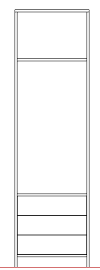 دولاب 200×120سم - SHR334