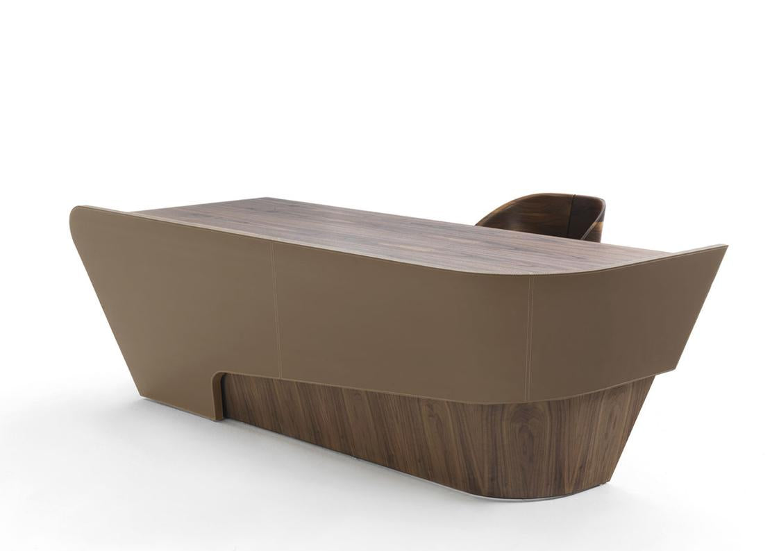 مكتب مدير خشب طبيعي 70×200سم - PIO68