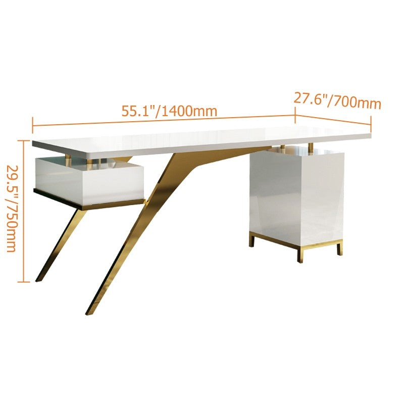 مكتب مدير خشب طبيعي 70×200سم - PIO66