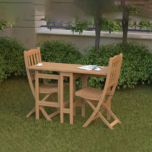 طقم خارجي قابل للطي - كرسيين مع ترابيزة -MNR29