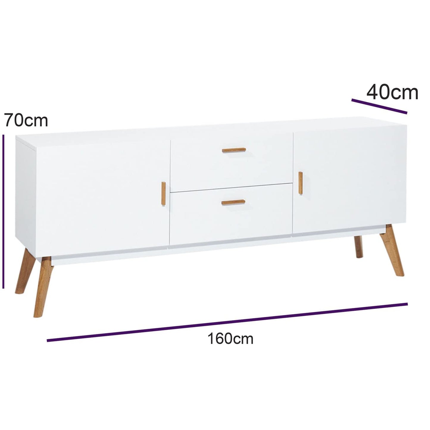 Modern Storage Unit - 160×70 cm - SHR141