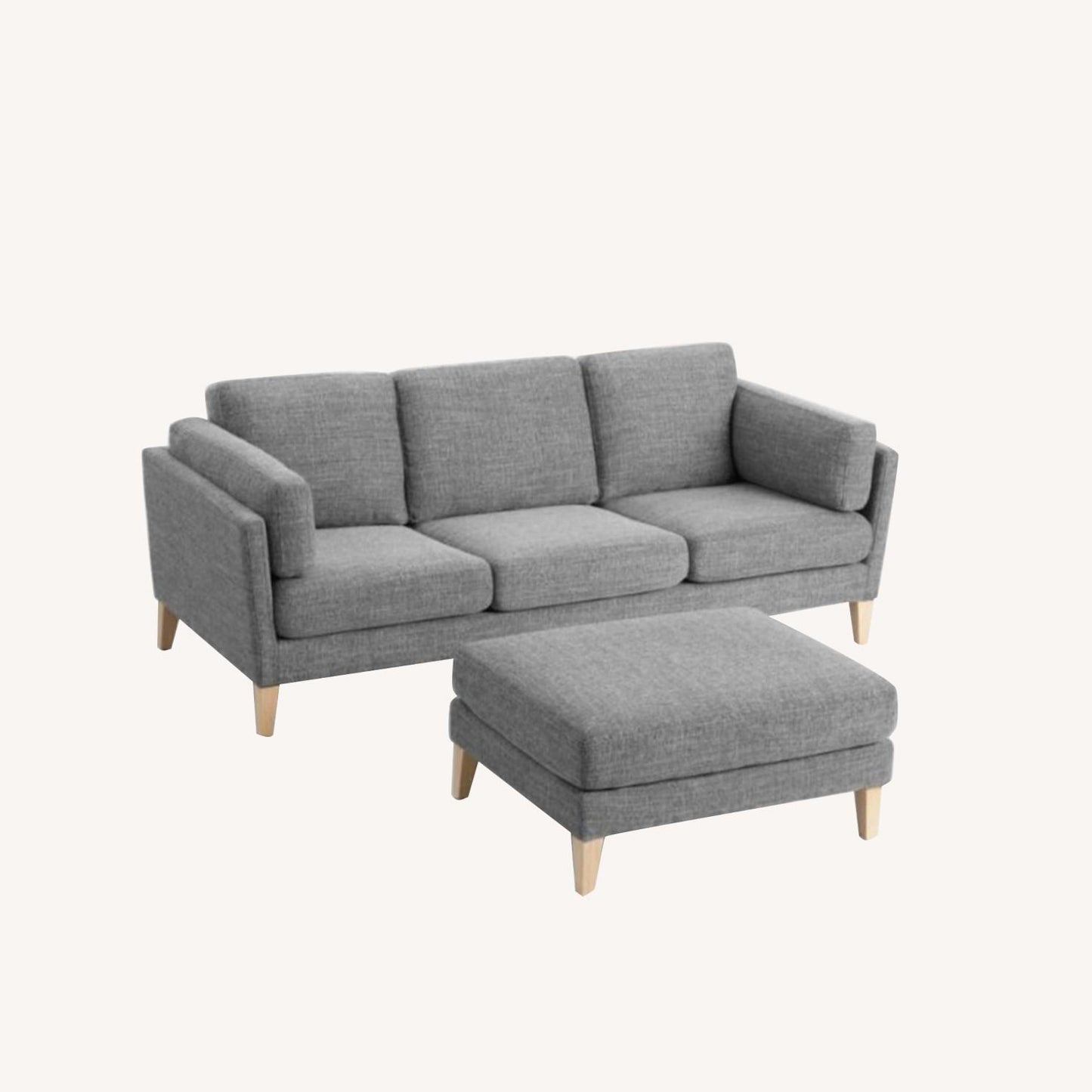 كنبة مع بوف - ألوان متعددة 80×230سم - MK13