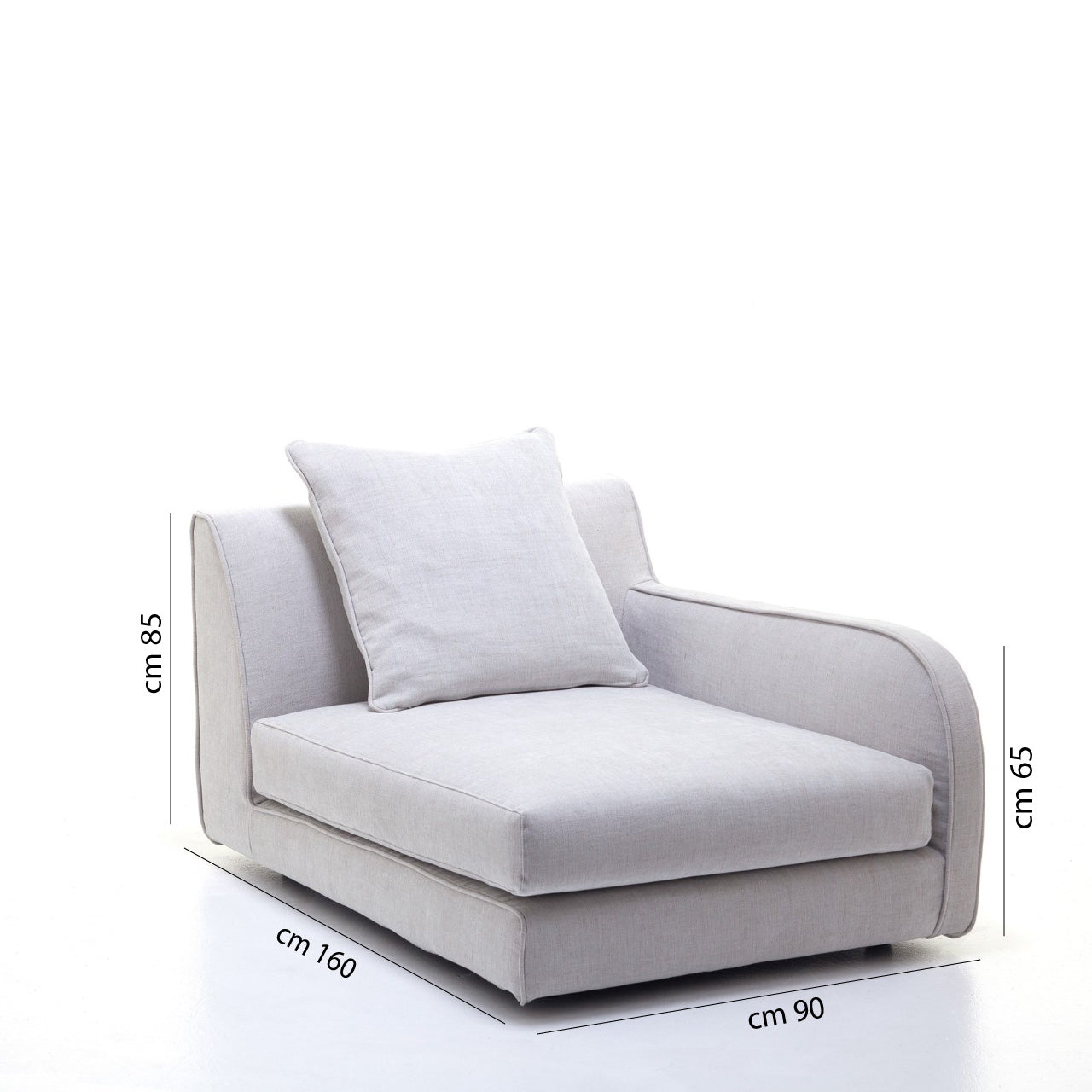 شيزلونج 90×160 سم - الوان متعددة - WS180