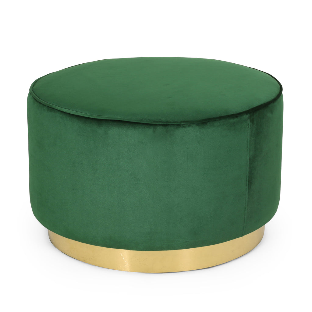 Pouf 50×60 cm - dark green - AC123