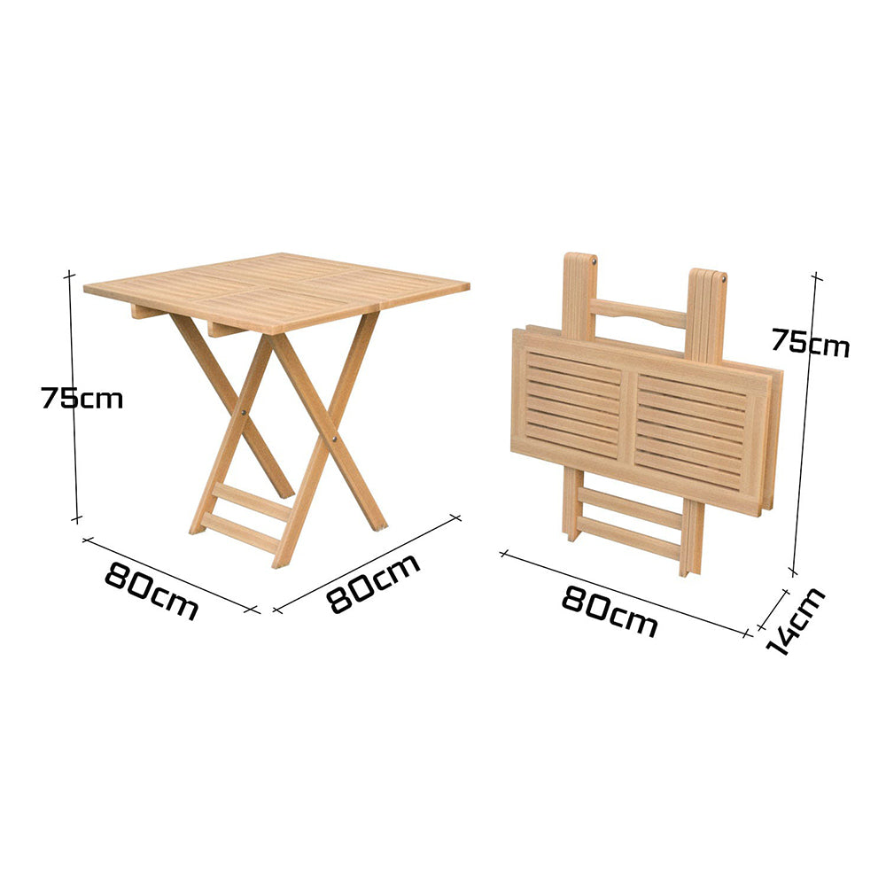 Garden table 80×80cm - MNR10