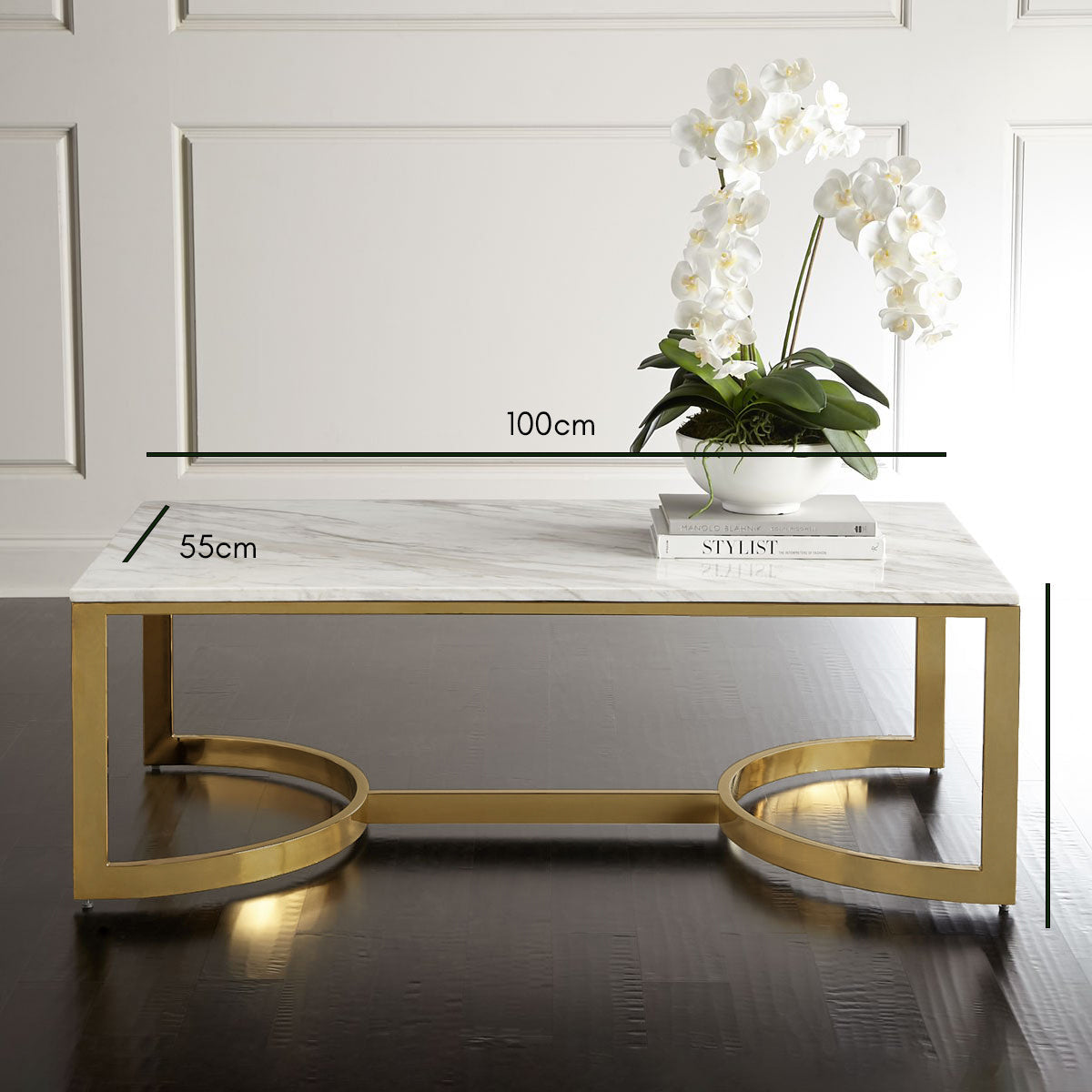 Coffee Table 50 x 100 cm BHY011 Chic Homz