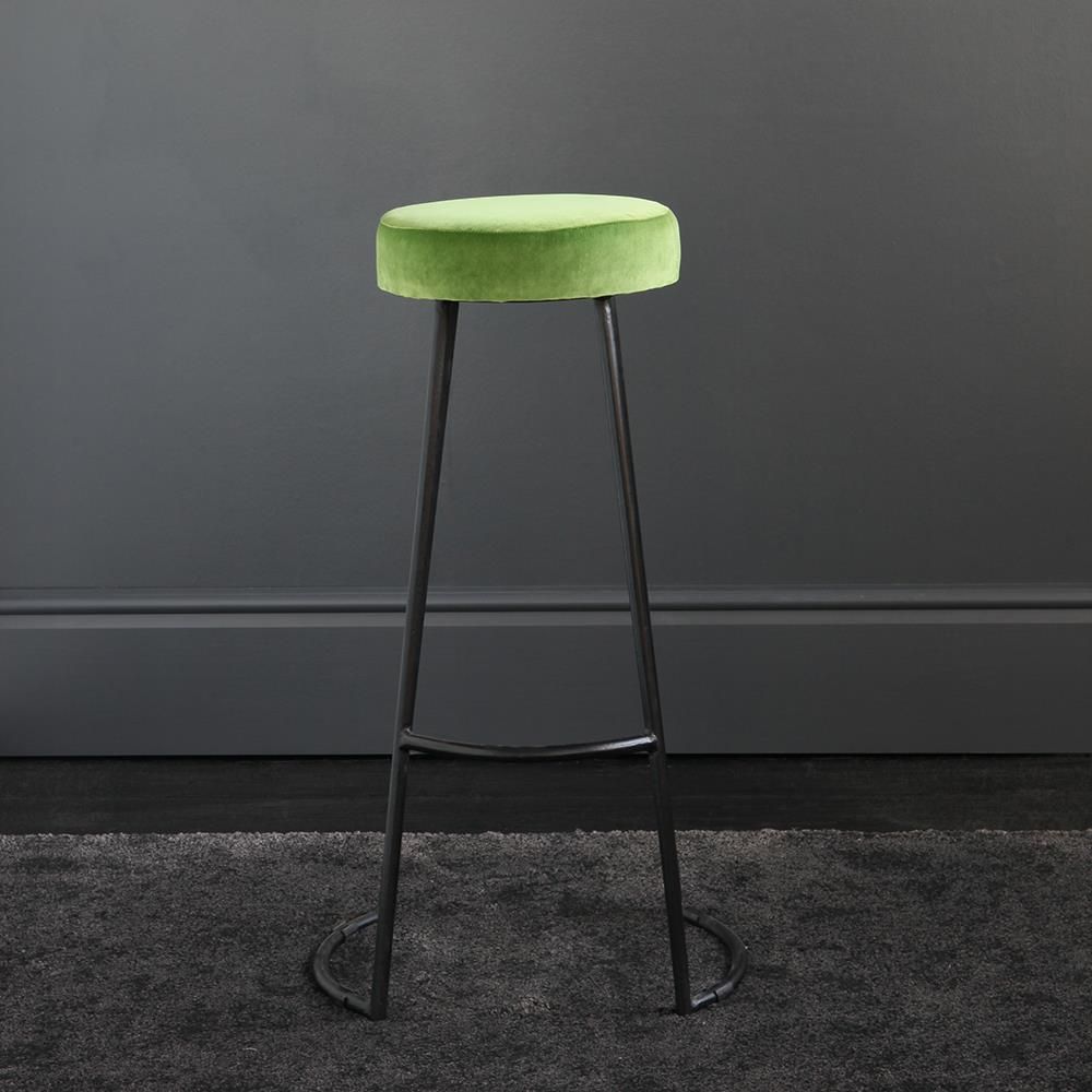 Bar stool 35×45 cm - light green - AC118