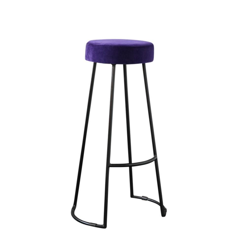 Bar stool 35×45 cm - purple - AC120