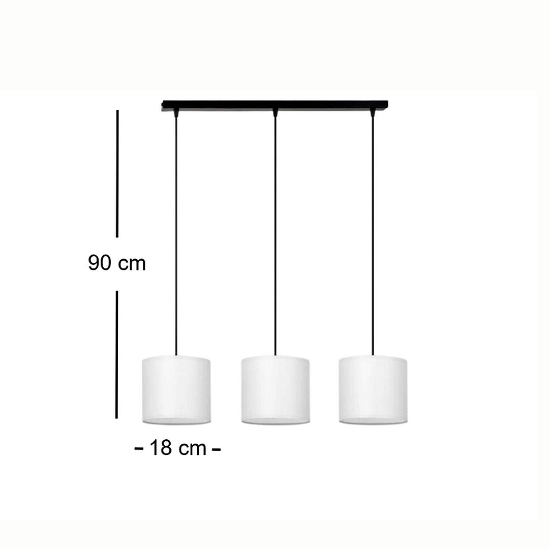 Triple Ceiling lamp 50x80cm - SHLT41