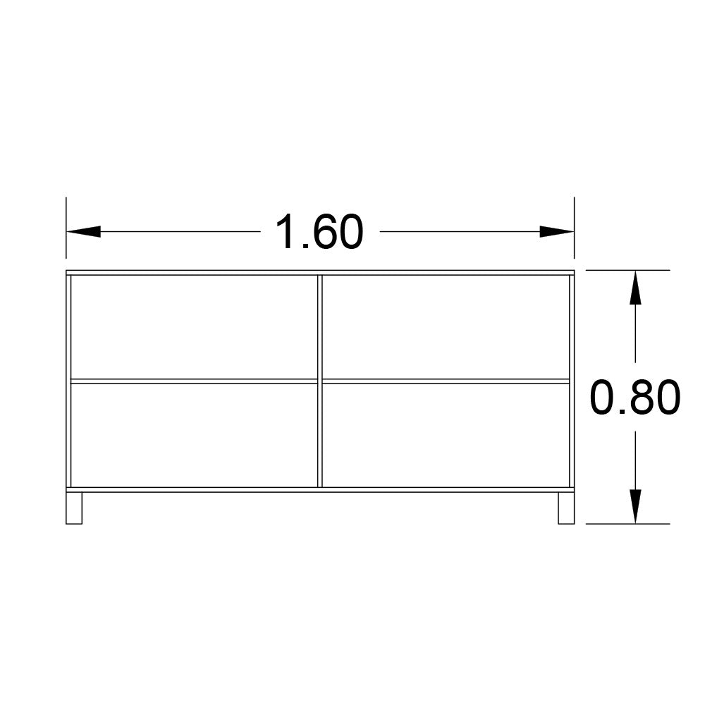 بوفيه 40×160سم - WOD10