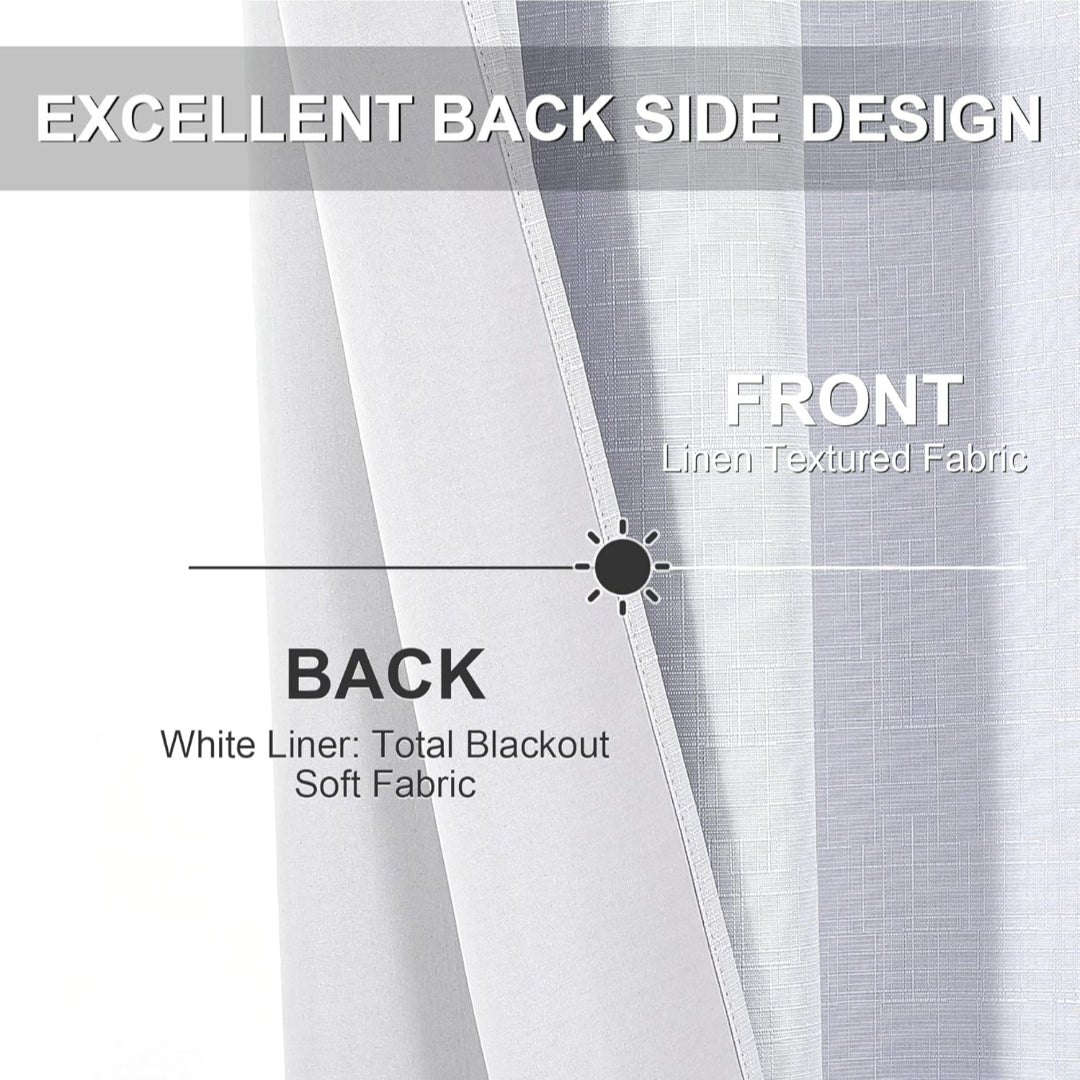Blackout Curtain - Multiple Sizes - QSR25