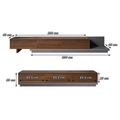 TV table 200 x 40 cm - WDY100