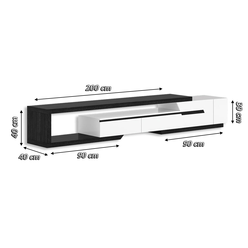 TV table 210 x 40 cm - WDY110