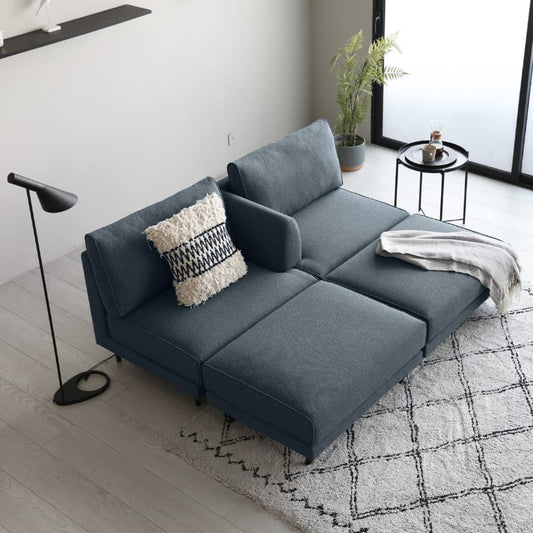 كنبة مع 2بوف