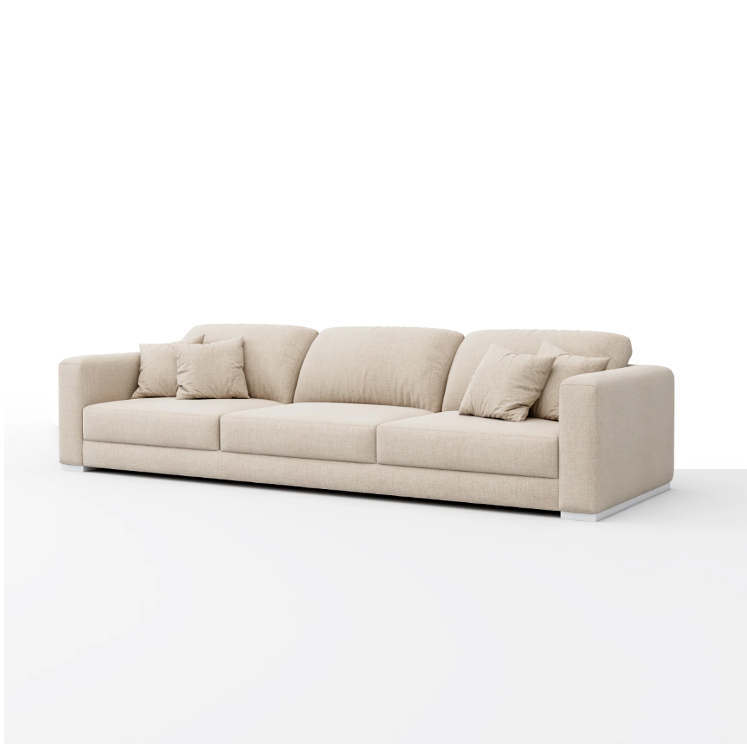 Beech wood sofa 240 x 85 cm - BF50