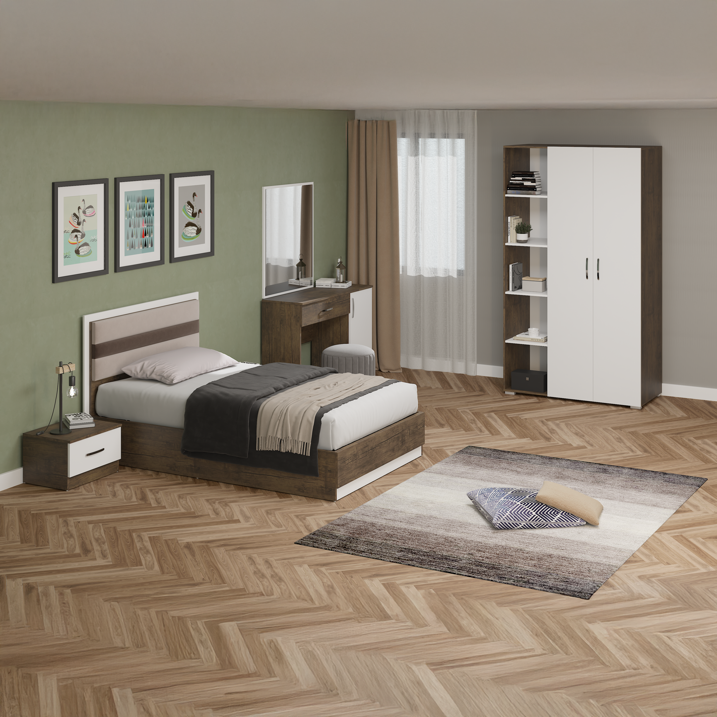Bedroom - 5 Piece - MIRA66
