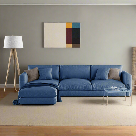 Beech wood corner sofa 240 x 160 cm - SBF200