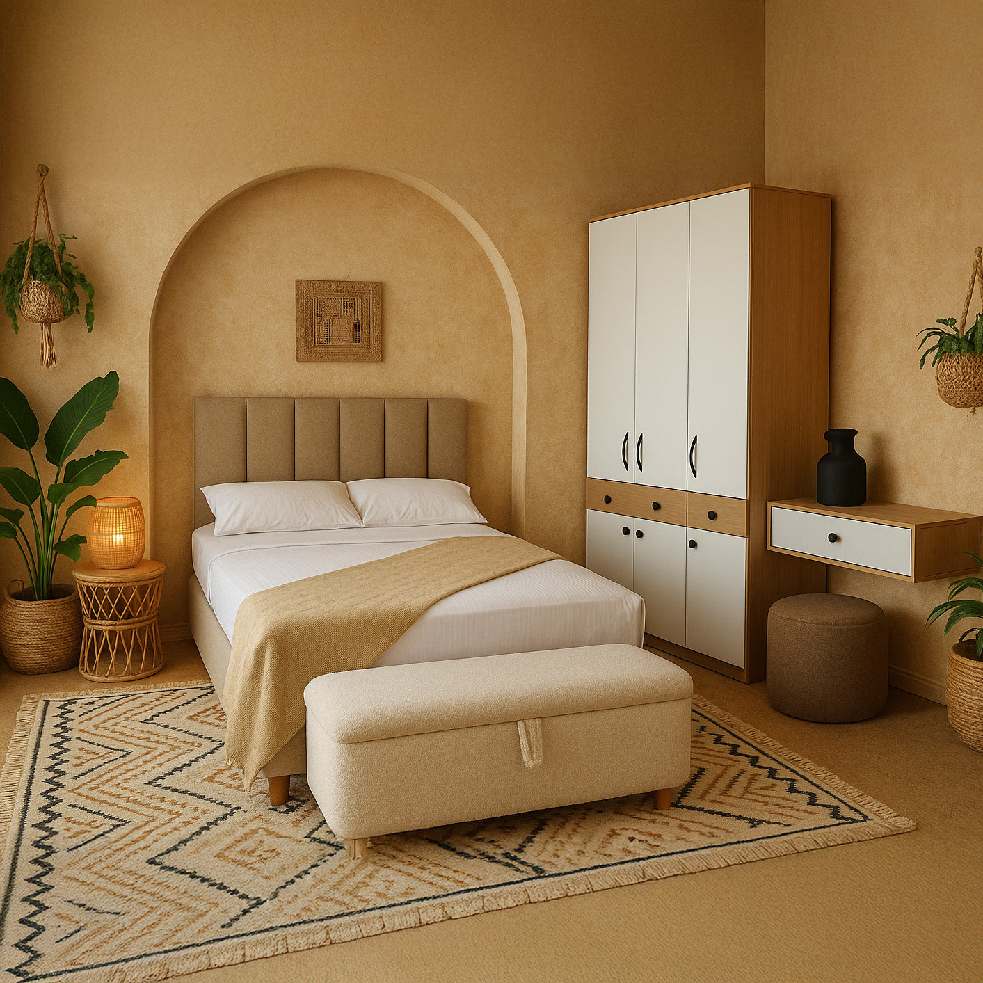 غرفة نوم 3 قطع