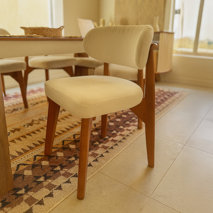 Dining table with 6 chairs and buffet - WM143