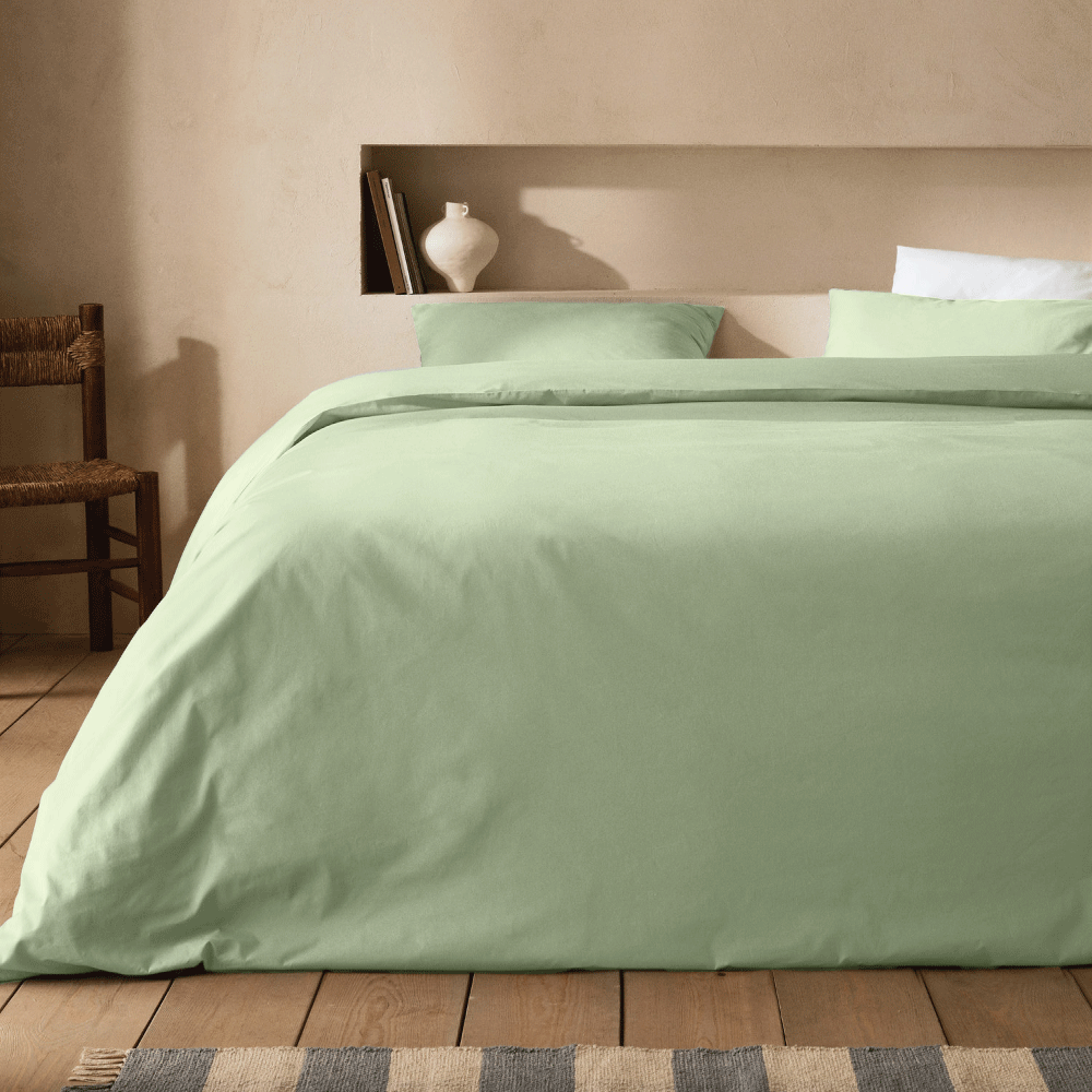 Cotton duvet cover and 2 pillow cases - multiple sizes - BD375