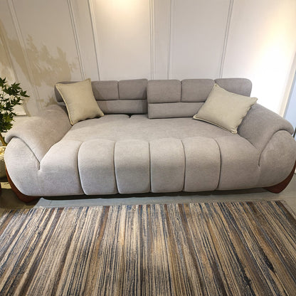 Beech wood sofa set - 4 pieces - RUK5