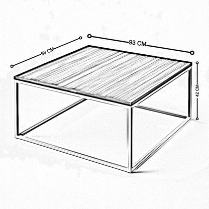 ترابيزة قهوة 93×93سم - LOG792