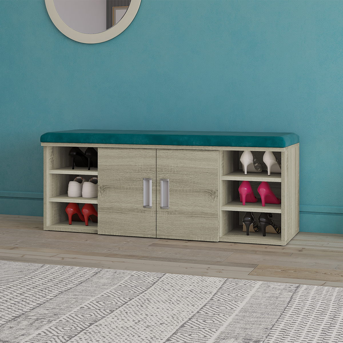 Banquet Shoe rack 120x40cm - MIRA34 – Chic Homz