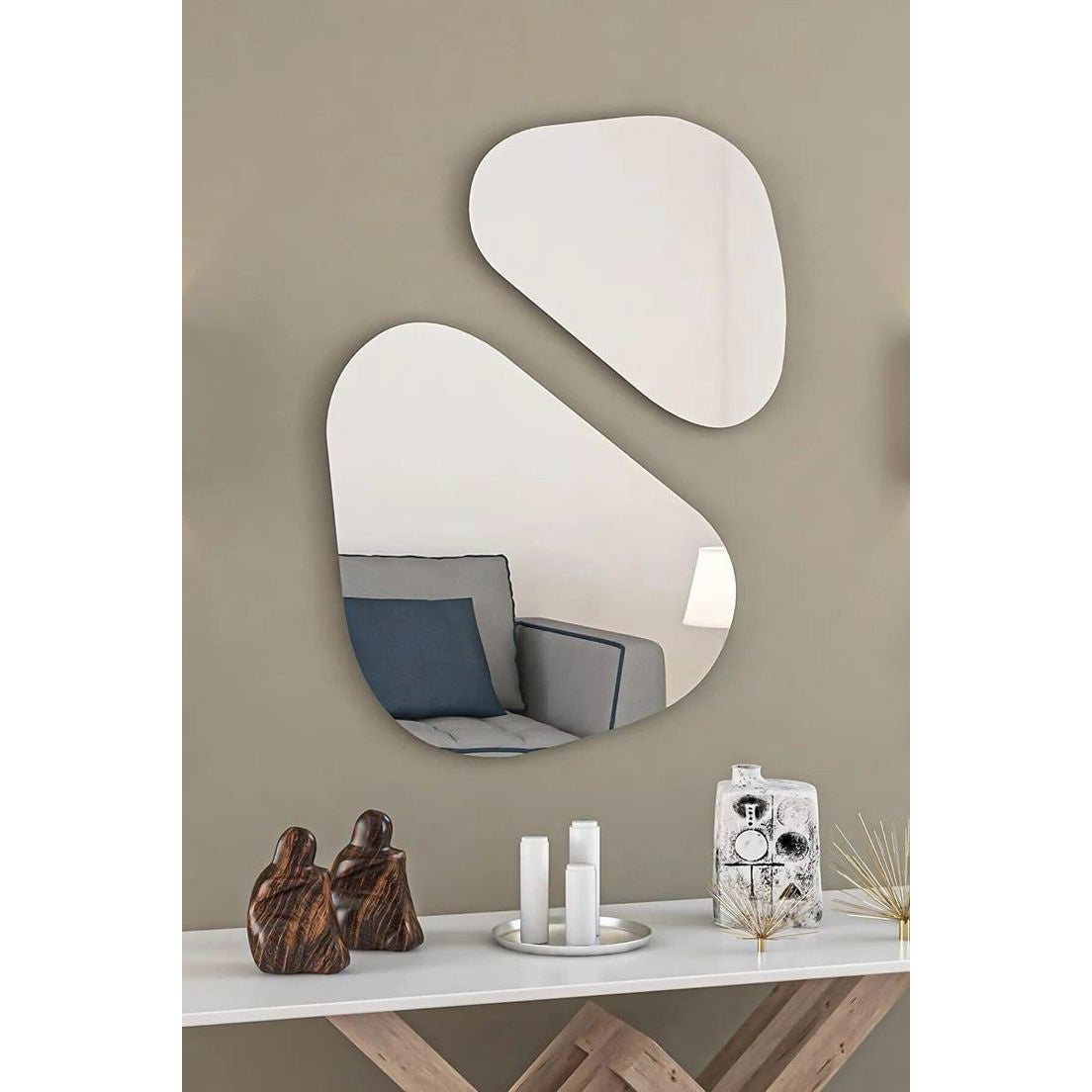 Wall mirror set - 2 pieces - HOS7
