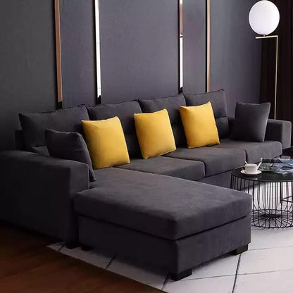 Beech wood corner sofa 300 x 180 cm - SBF139