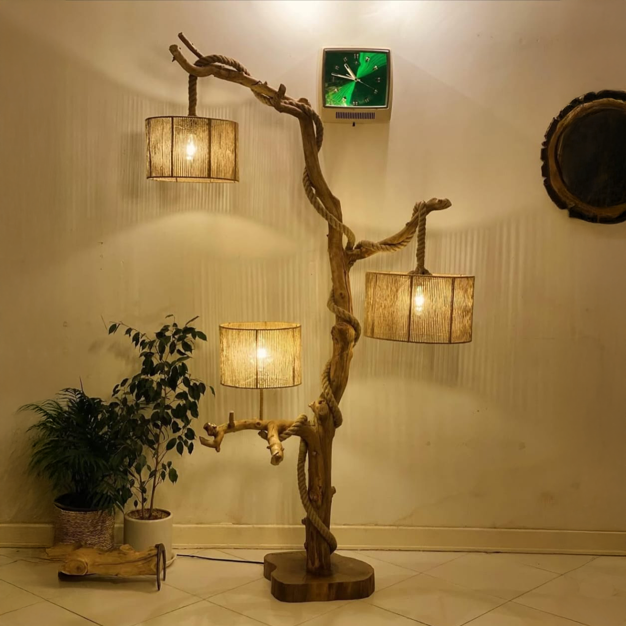 اباجورة ارضية