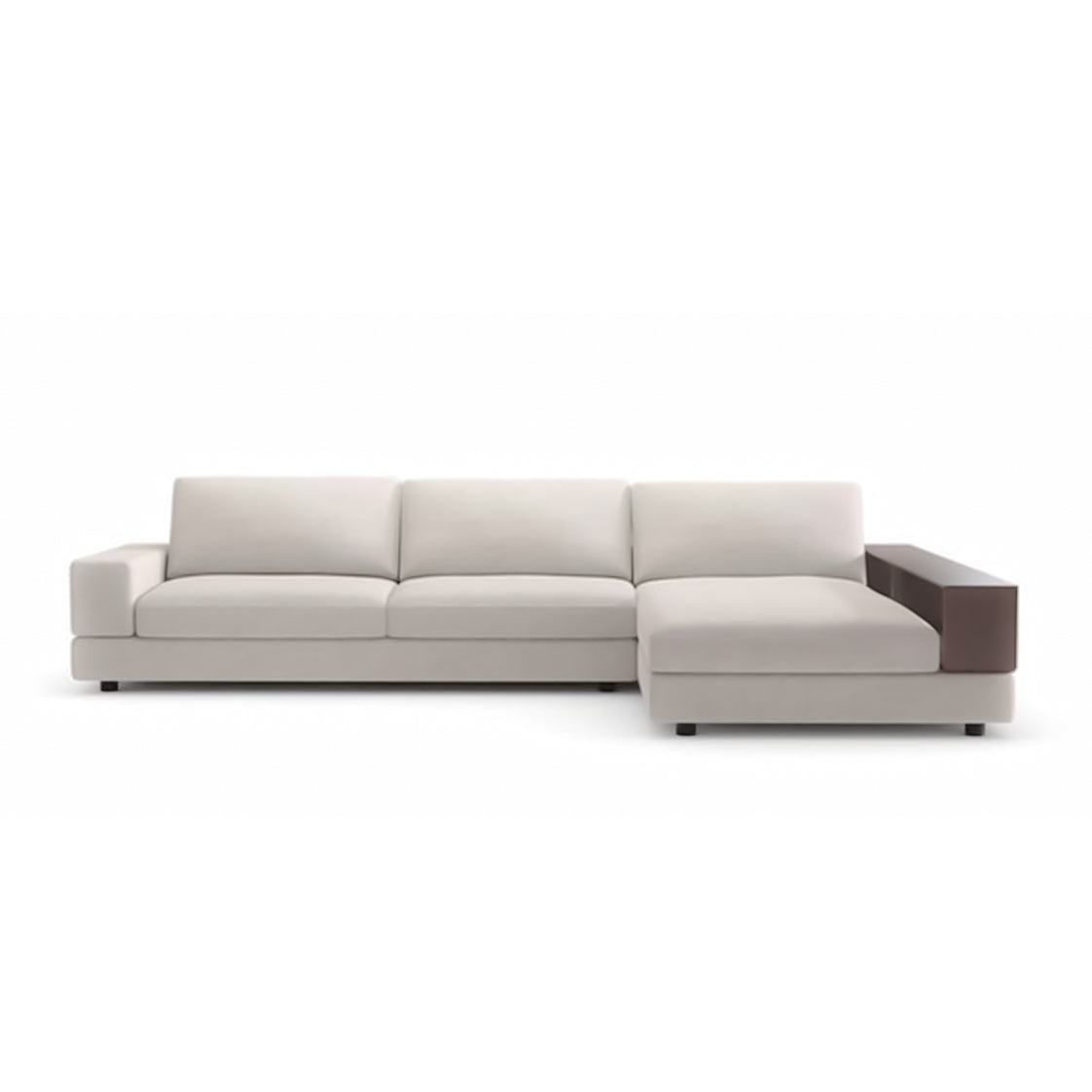 Beech wood corner sofa 250×150 cm - multiple colors - DECO234