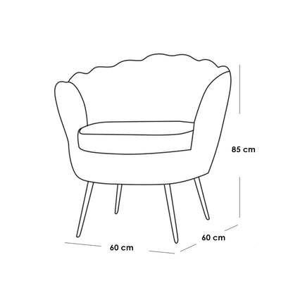 Outdoor set - 4 pieces - FOD40