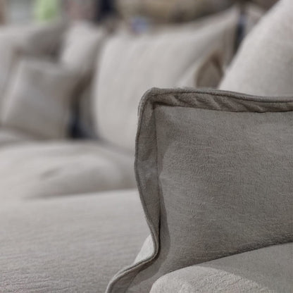 Beech wood corner sofa 290×170cm - KAB11