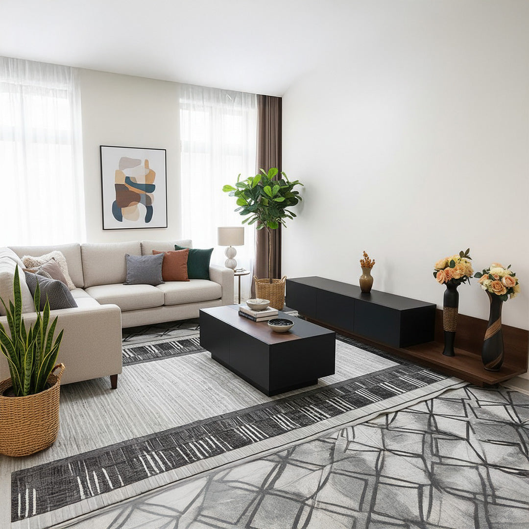 ترابيزة تليفزيون مع ترابيزة قهوة -NAG105