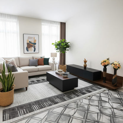 ترابيزة تليفزيون مع ترابيزة قهوة -NAG105