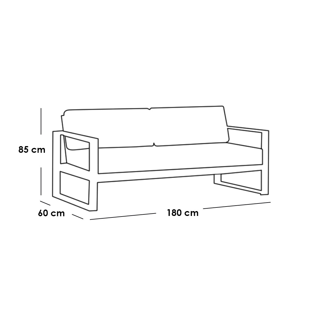 Outdoor set - 6 pieces - FOD51