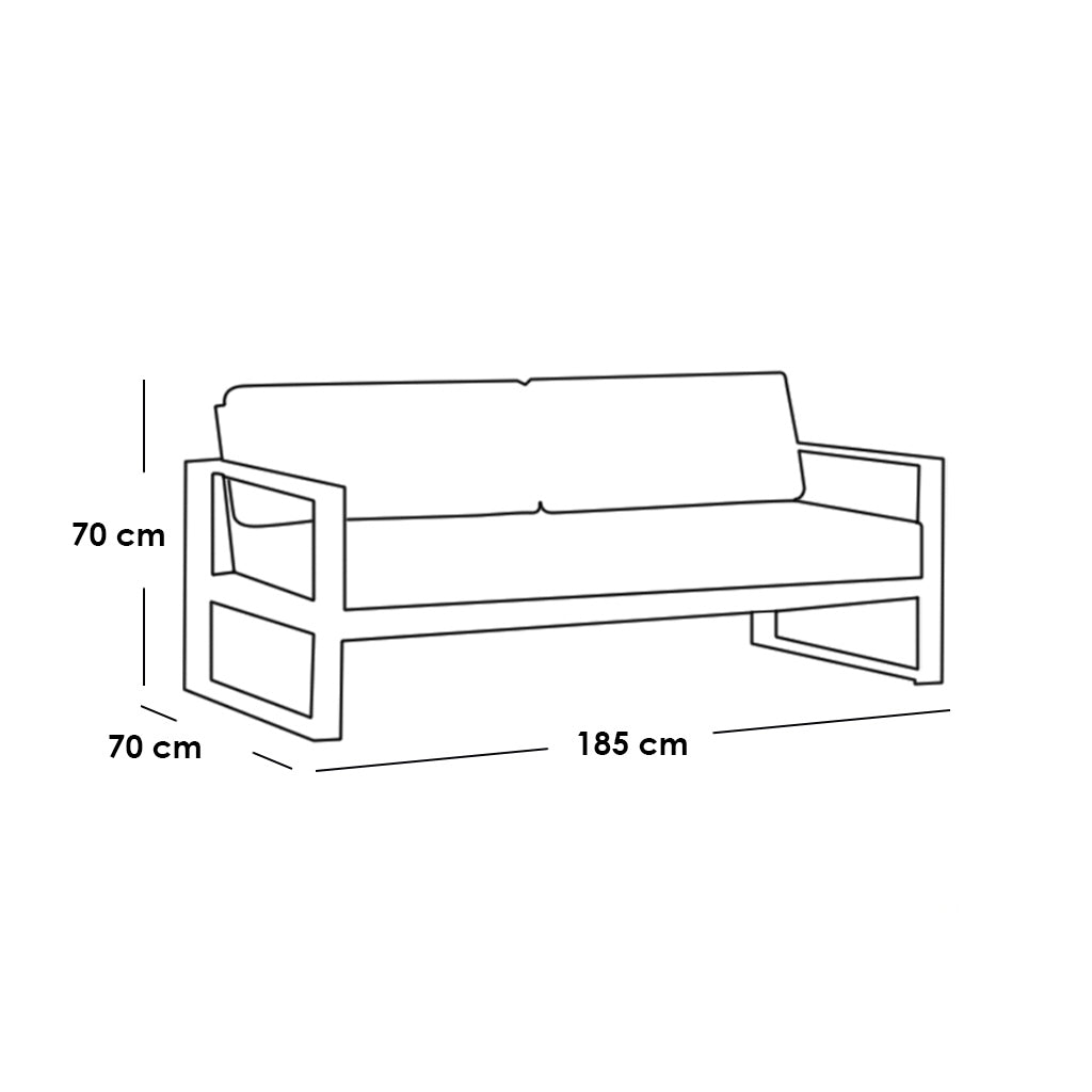 Outdoor set - 5 pieces - FOD52