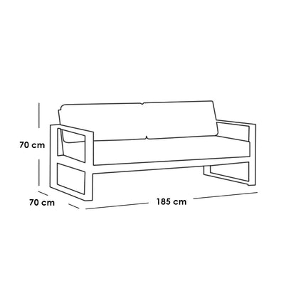 Outdoor set - 5 pieces - FOD52