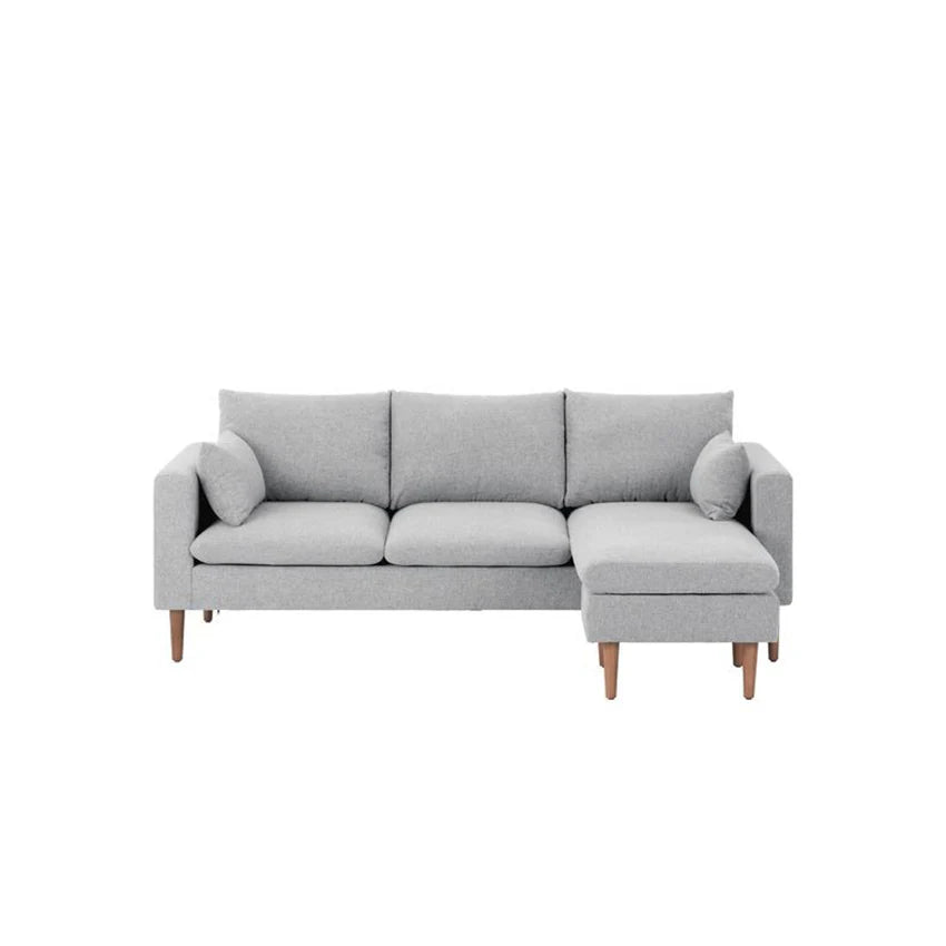 Beech wood corner sofa 220×150 cm - multiple colors - DECO238