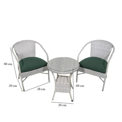 Outdoor Furniture Set - 3 Pieces - ORN32