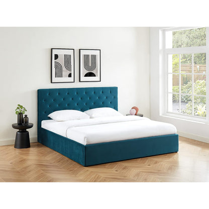 سرير خشب طبيعي - مقاسات متعددة - TEM48