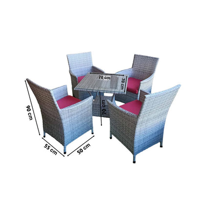 Outdoor Furniture Set - 5 Pieces - ORN24