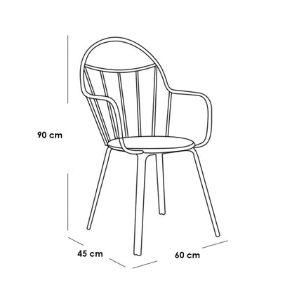 Outdoor set - 5 pieces - FOD38